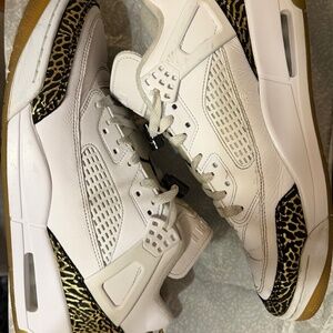 Jordan Spizike men’s size 12 black/white/metallic gold